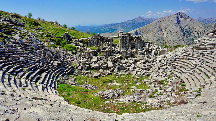Sagalassos’ ancient theater