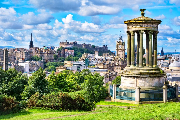 Vue d'Édimbourg depuis Calton Hill