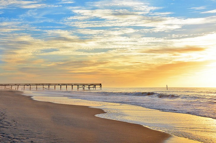 Sunrise at Atlantic Beach, North Carolina