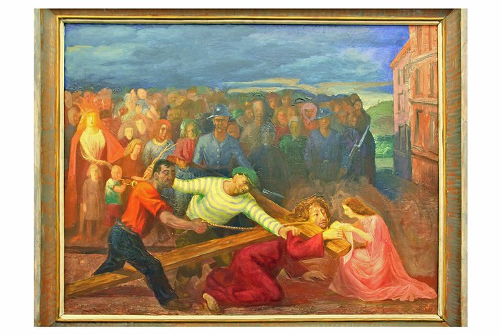 Cristo e la Veronica by Otto Dix, Vatican Museum