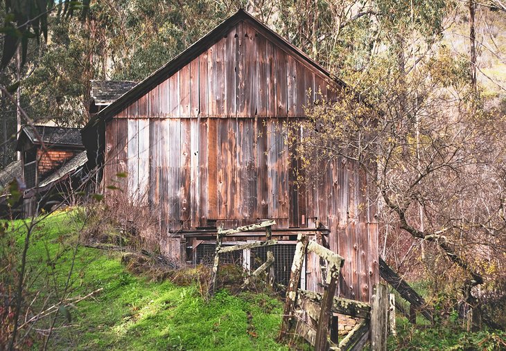 Mills Creek Barn at Burleigh H. Murray Ranch State Park