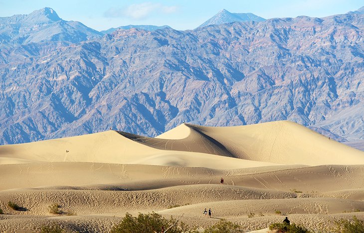 Sand dunes in Death Valley National Park