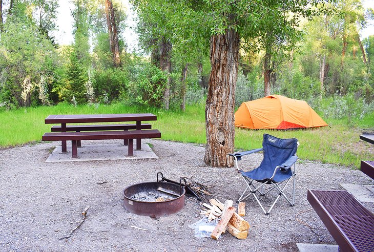 Falls Campground, Caribou-Targhee National Forest