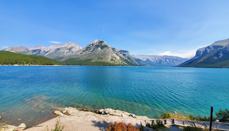 Lake Minnewanka in Banff National Park