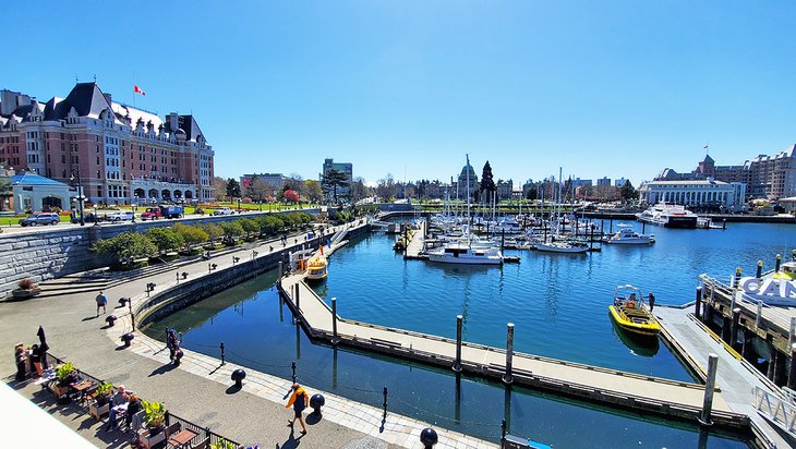 A spring day on the Inner Harbour