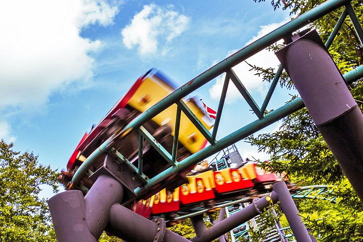 Roller coaster at Bakken