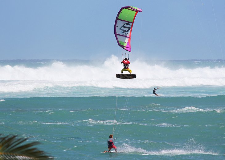 Big wave day at Kite Beach in Cabarete