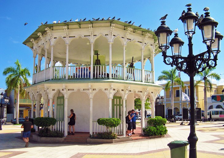 Gazebo at Puerto Plata's Parque Central