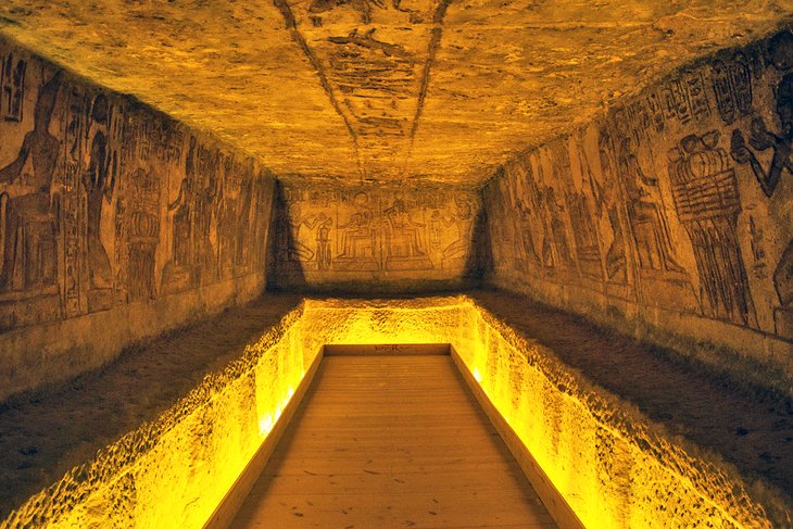 Side chamber off the Temple of Hathor's Transverse Chamber