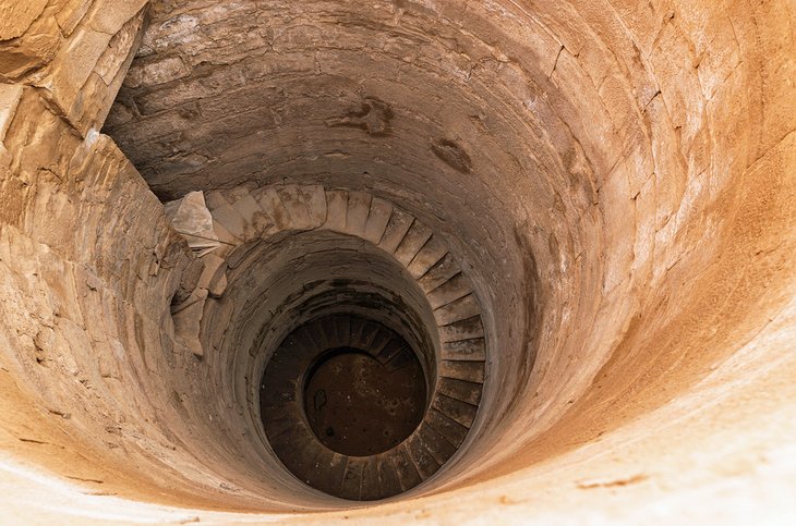 One of Kom Ombo's wells near the mammisi