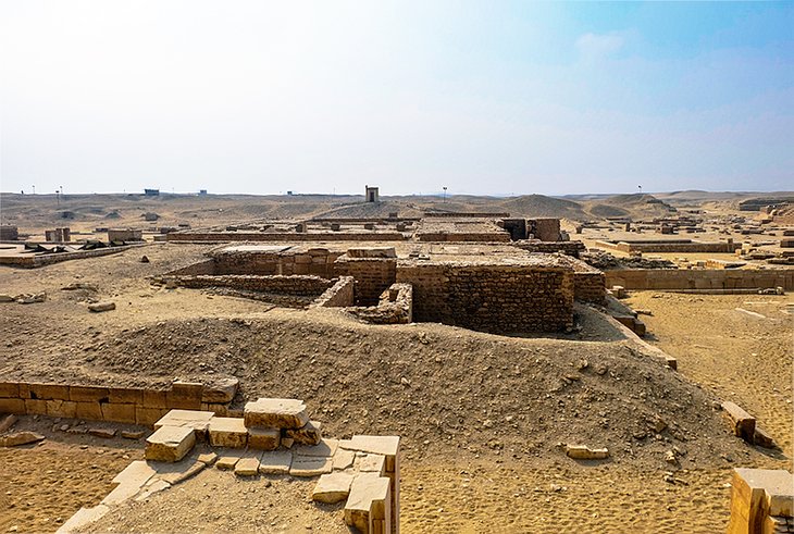 Exterior of the double mastaba of Nebet &amp; Khenut