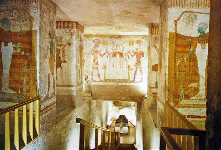 Lower chambers of the Tomb of Seti II