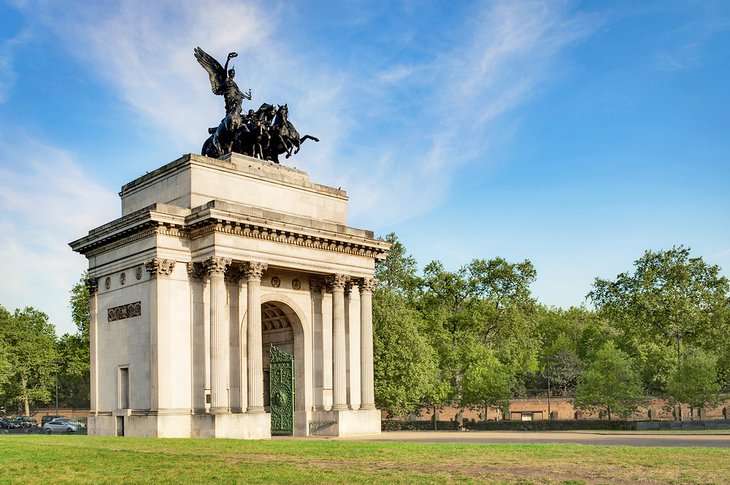 Wellington Arch at Hyde Park Corner