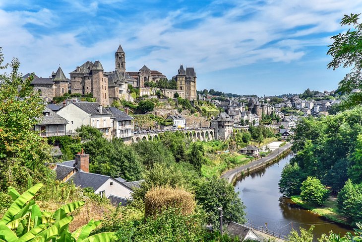 Uzerche village