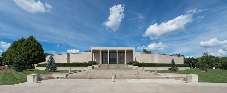 Réplique de bureau ovale à la bibliothèque et au musée présidentiels Harry S. Truman