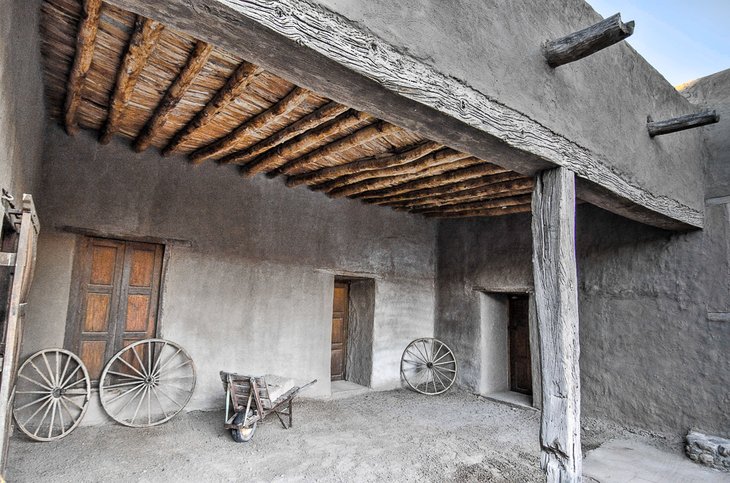 Inside Fort Leaton State Historic Site