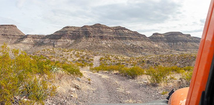 Jeeping backroads in Sauceda