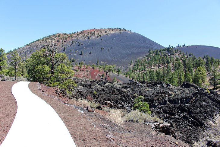 Sunset Crater Volcano National Monument outside Flagstaff