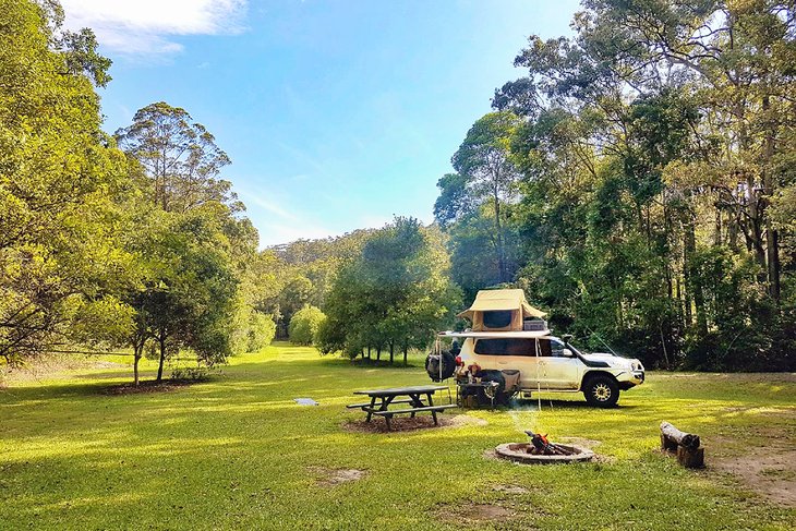 Campsite at Hidden Valley @ Gro Mad Plantations