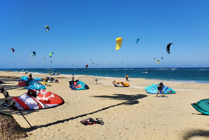 Beach in front of Kite Club, Kite Beach