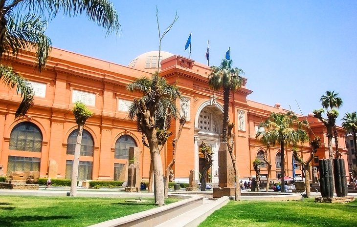 Exterior of the Egyptian Museum