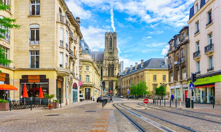 A street in Reims