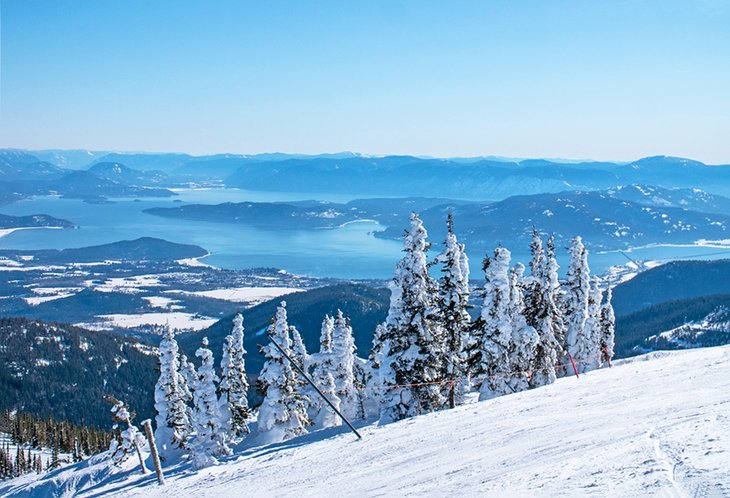 View from Schweitzer Mountain Resort