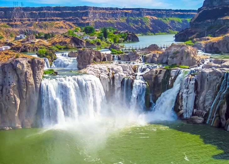 Shoshone Falls on the Snake River