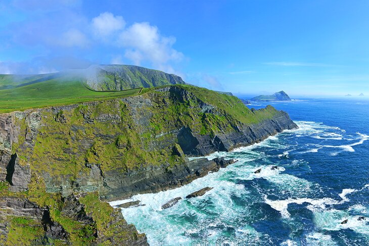 Kerry Cliffs along the Ring of Kerry