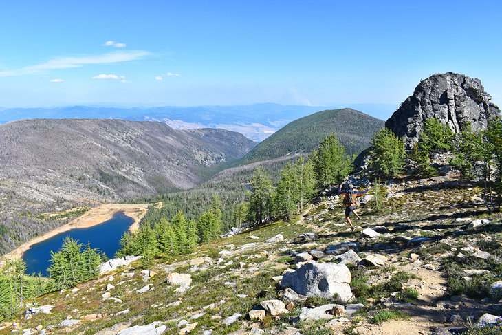 Ascending Lolo Peak