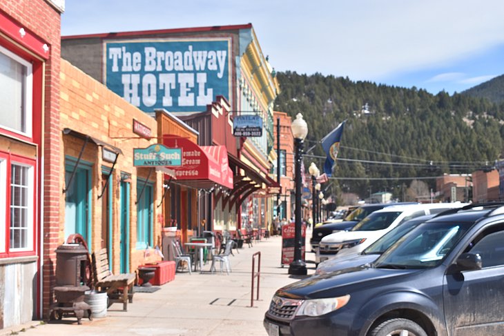 Downtown Philipsburg, 75 miles from Missoula