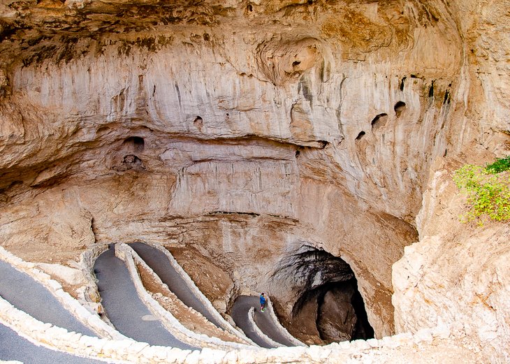 Entrance of Carlsbad Caverns