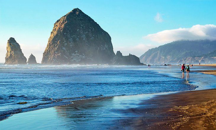 Cannon Beach coastline