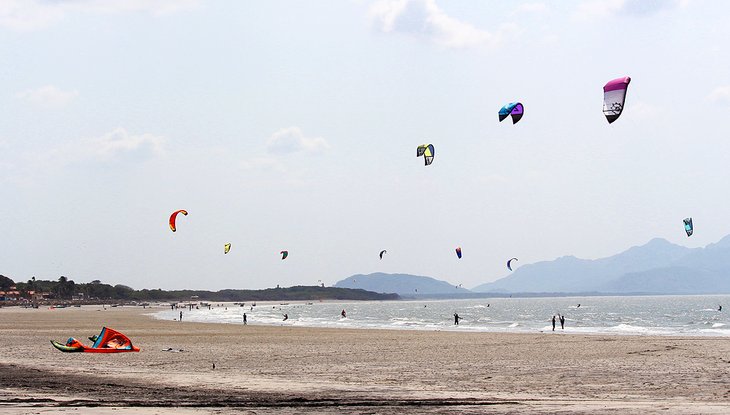 The beach at Punta Chame