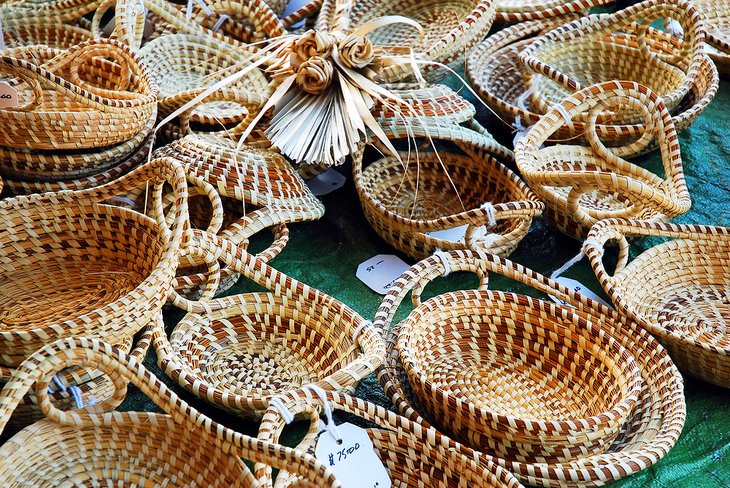Gullah Sweetgrass baskets