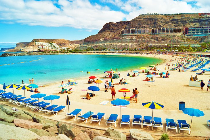 Amadores Beach on Gran Canaria