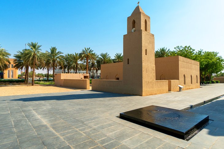 Restored mosque at Qasr al Muwaiji