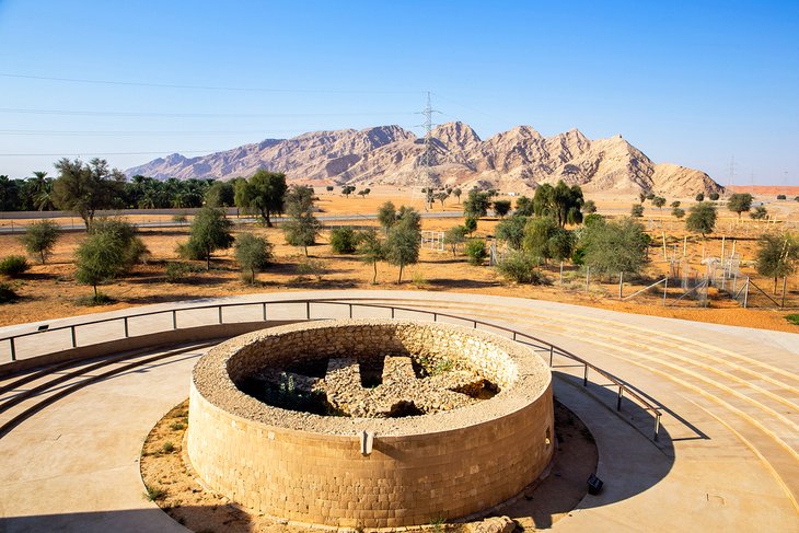 The Umm An Nar Bronze Age tomb at Mleiha's Visitor Center