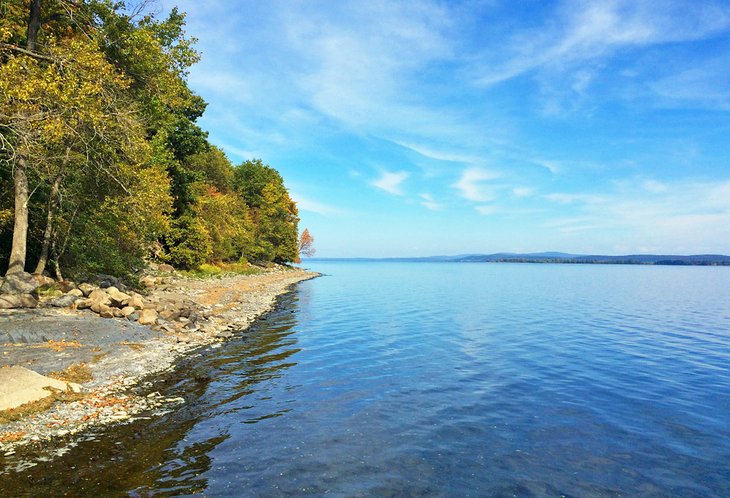 Grand Isle State Park on Lake Champlain