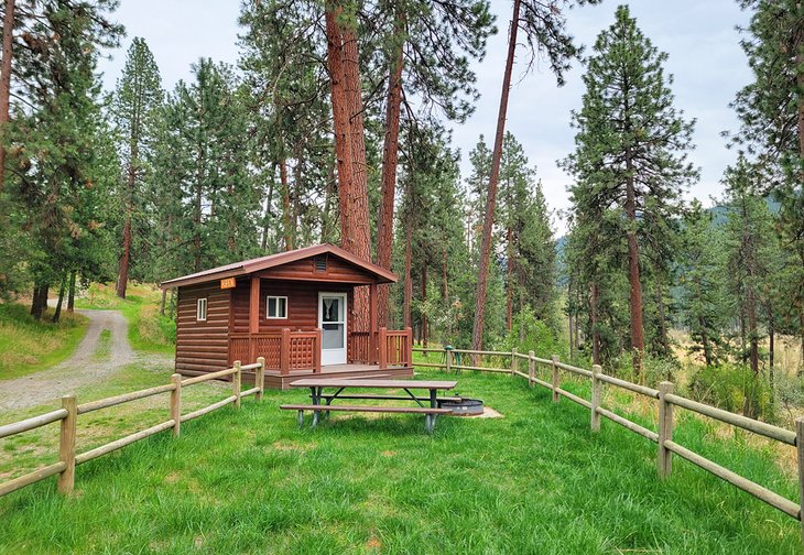 Cabin at Liberty Lake Regional Park