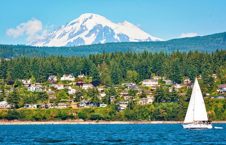 Mount Baker above Bellingham