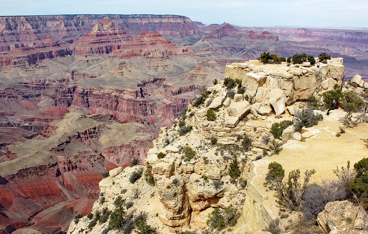 View over the Grand Canyon