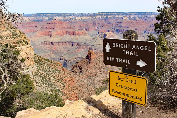 Start of the Bright Angel Trail