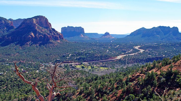 Road from Village of Oak Creek to Sedona