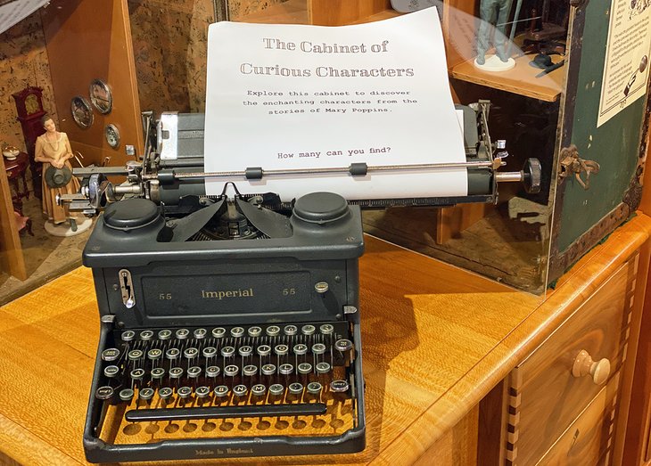Typewriter at The Story Bank