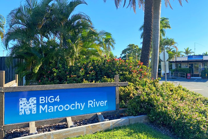 Big 4 Maroochy River entrance