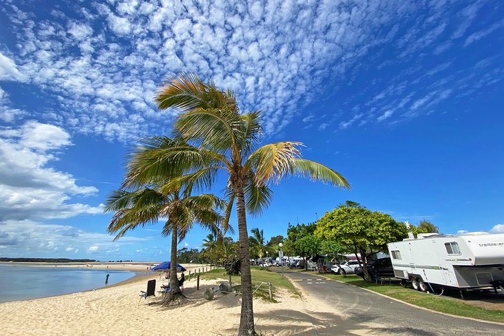 Cotton Tree Caravan Park Map