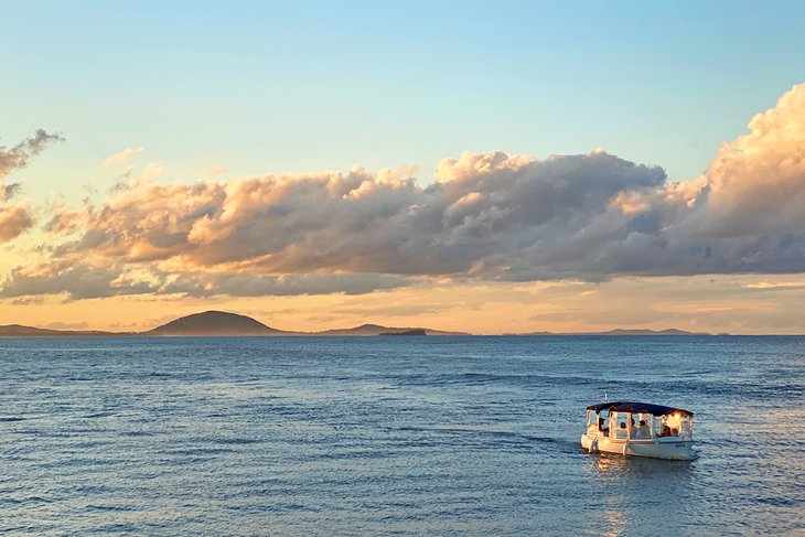 Sunset cruise off Mooloolaba