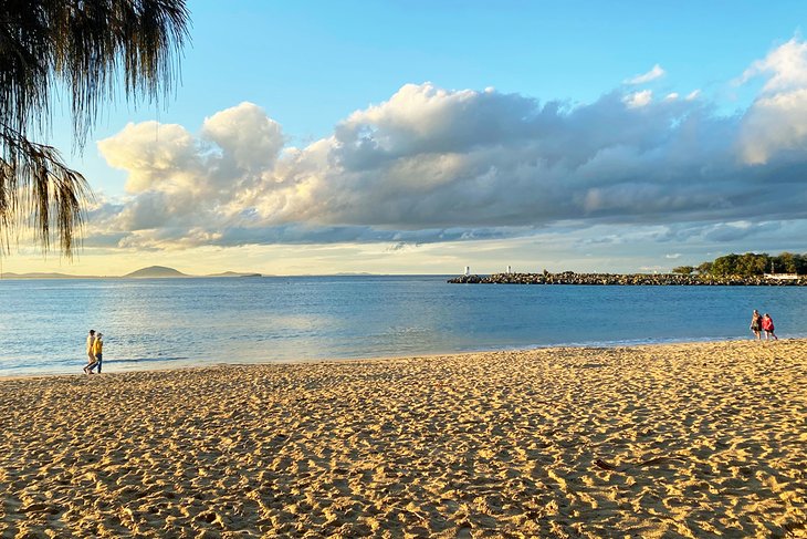 Mooloolaba Beach at sunset