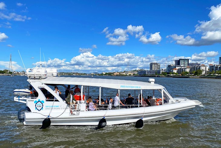River to Bay tour on the Brisbane River